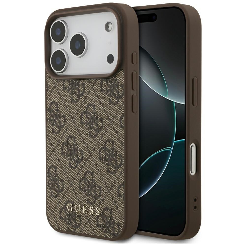Guess 4G Classic Etui til iPhone 17 Pro - Brun