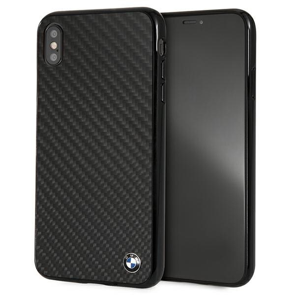 BMW Siganture Carbon-etui til iPhone Xs Max - Sort