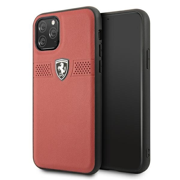 Ferrari FEOBAHCN58RE iPhone 11 Pro 5,8" rød/rød hardcase Off Track Leather