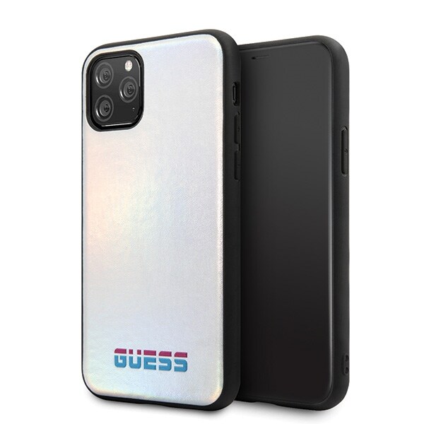 Guess GUHCN58BLD iPhone 11 Pro sølv/sølv hardcase Iridescent