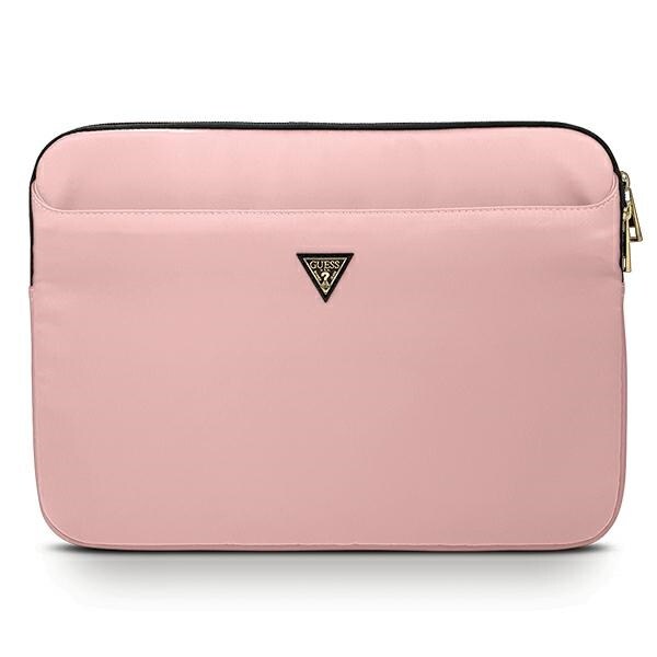 Guess Nylon Triangle Logo-taske til en 13" bærbar computer - pink