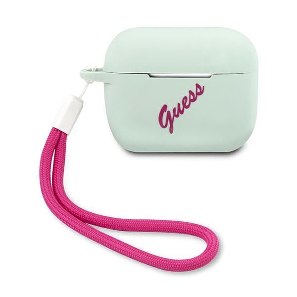 Guess GUACAPLSVSBF AirPods Pro-cover blå fuchsia/blå fuschia Silikone Vintage