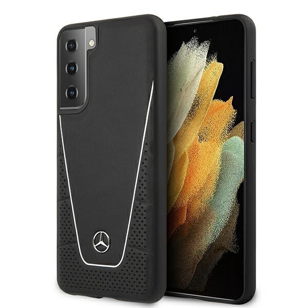 Mercedes Dynamic Line-etui til Samsung Galaxy S21+ - Sort