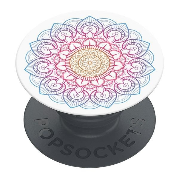 Popsockets 2 Rainbow Mandala telefonholder og -stativ