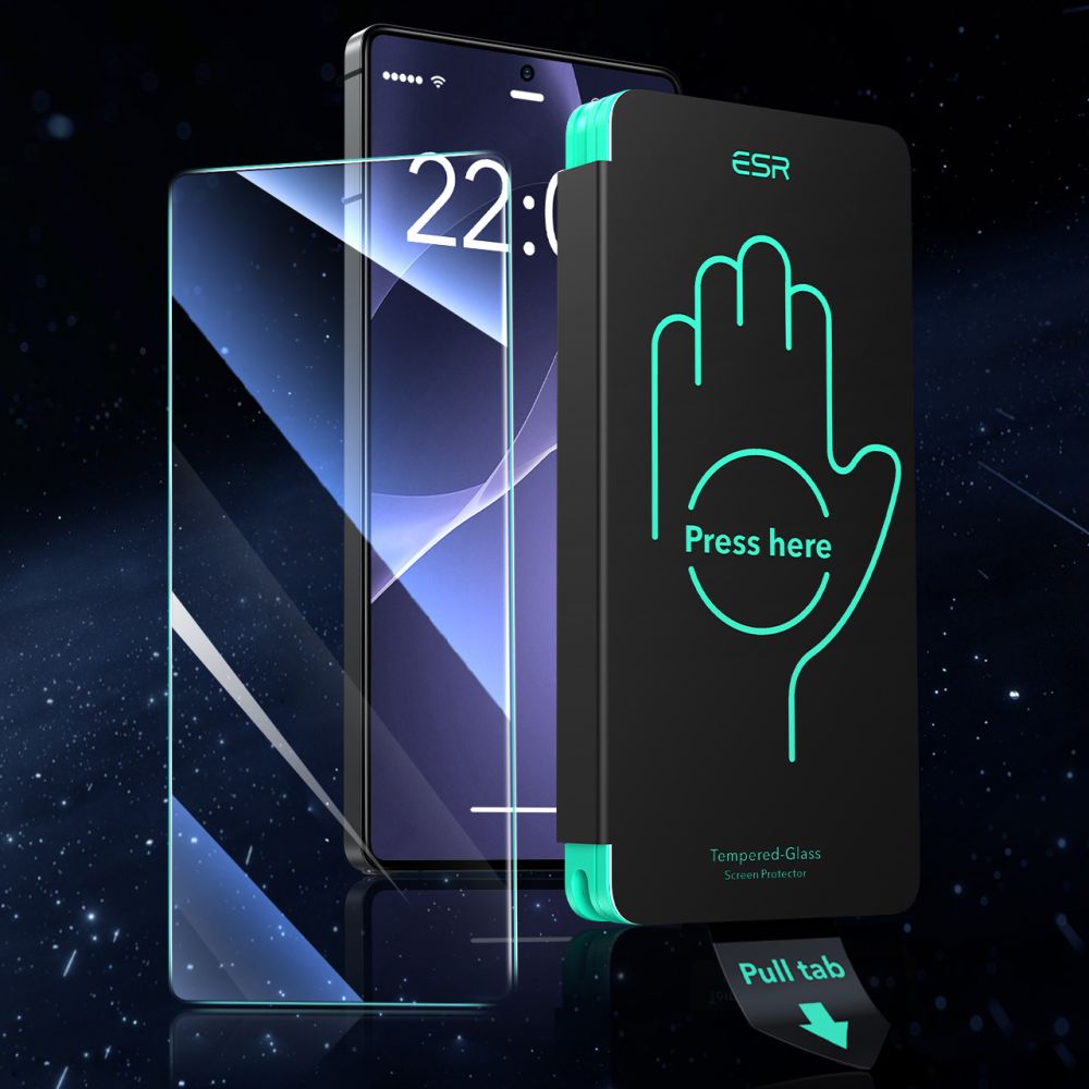 ESR hærdet glas 2-pak til Samsung Galaxy S25 Ultra - transparent
