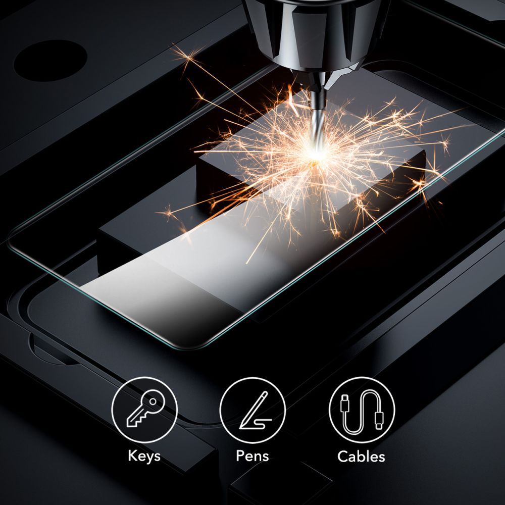 ESR hærdet glas 2-pak til Samsung Galaxy S25 Ultra - transparent