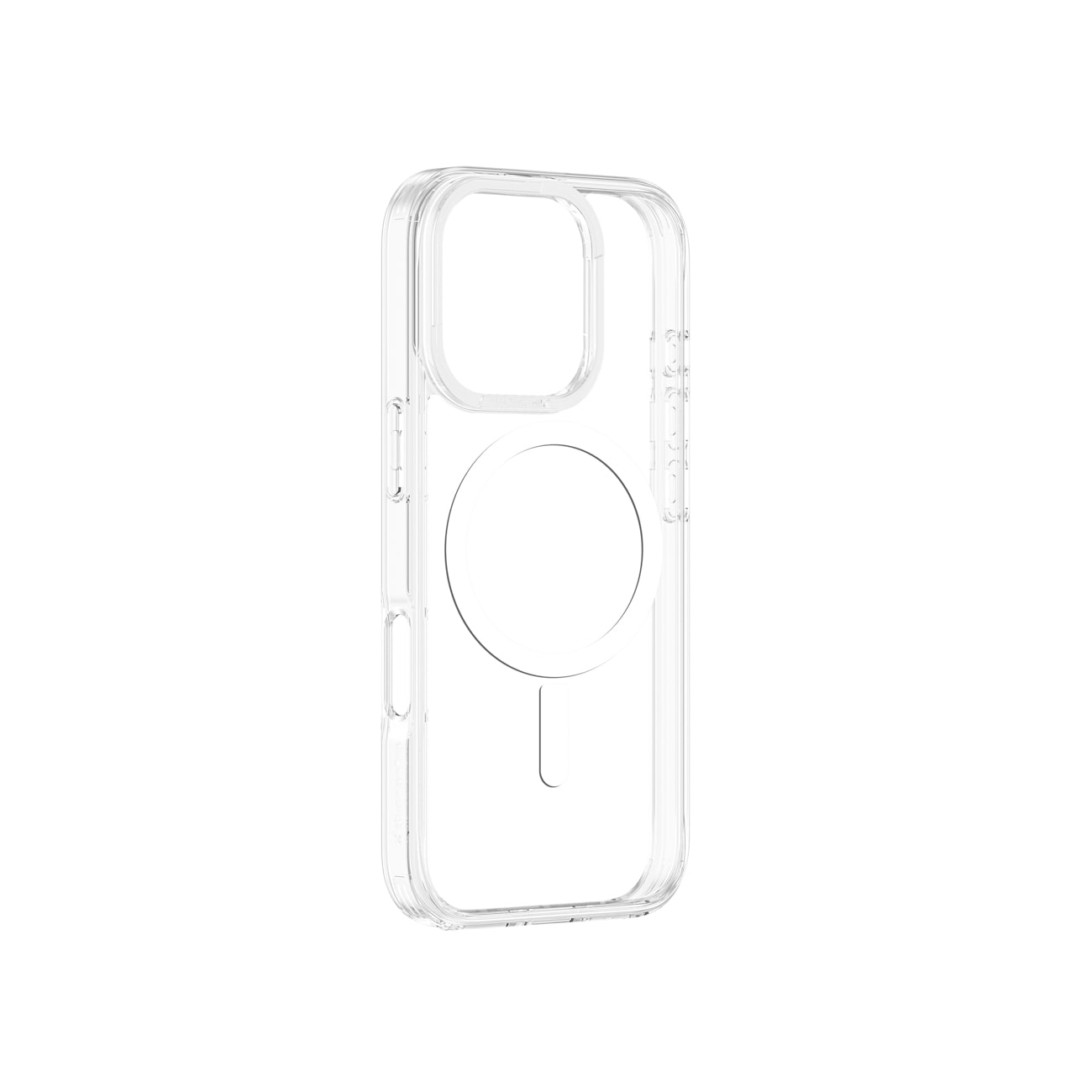 AmazingThing Minimal Mag Case med magnetisk ring til iPhone 16 Pro - Transparent