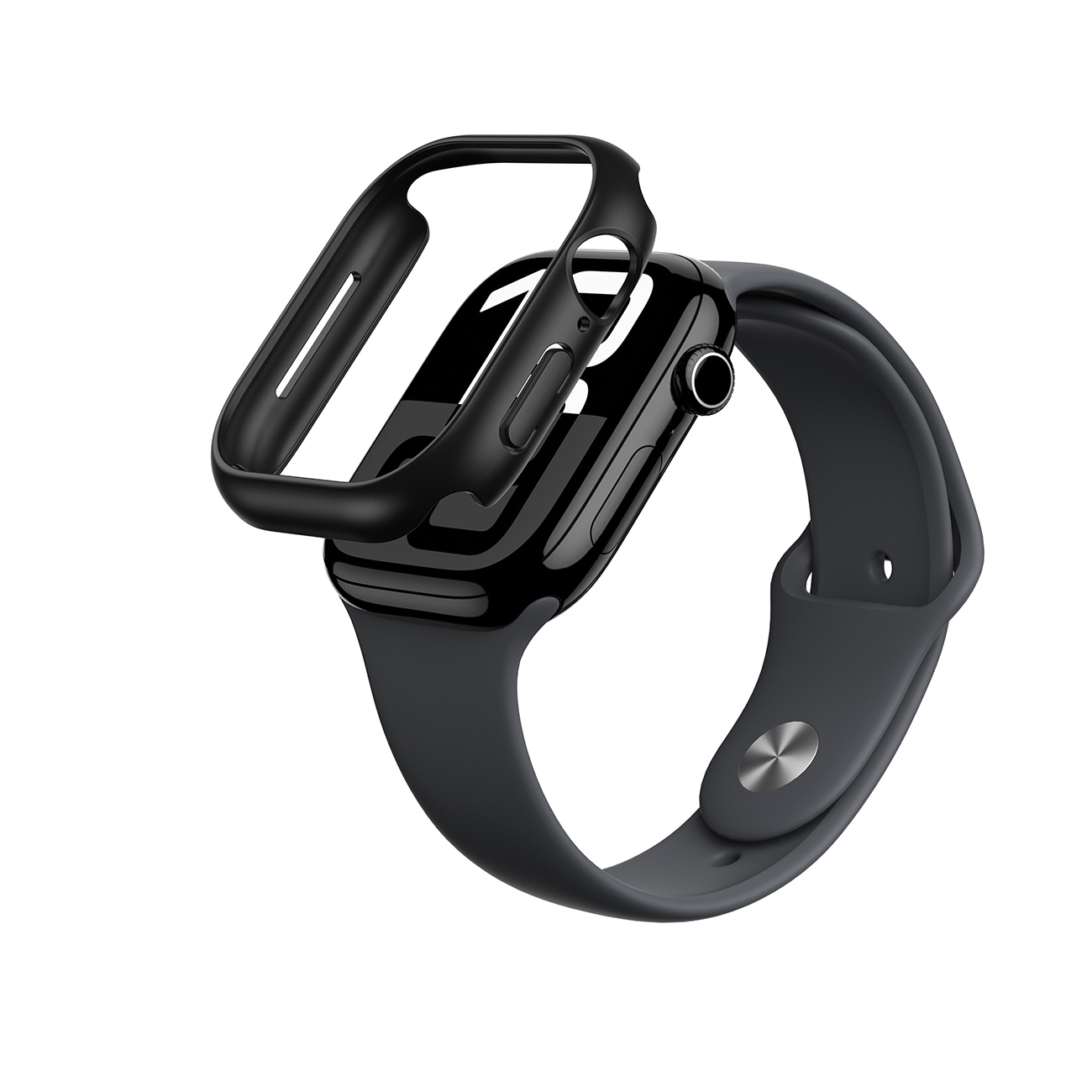 AmazingThing Minimal Case til Apple Watch 46mm - sort