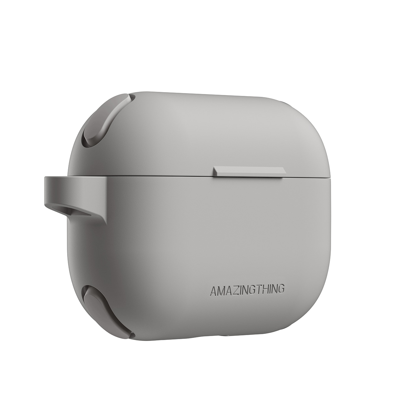 AmazingThing Omni Case til AirPods Pro 2 silikoneetui - grå
