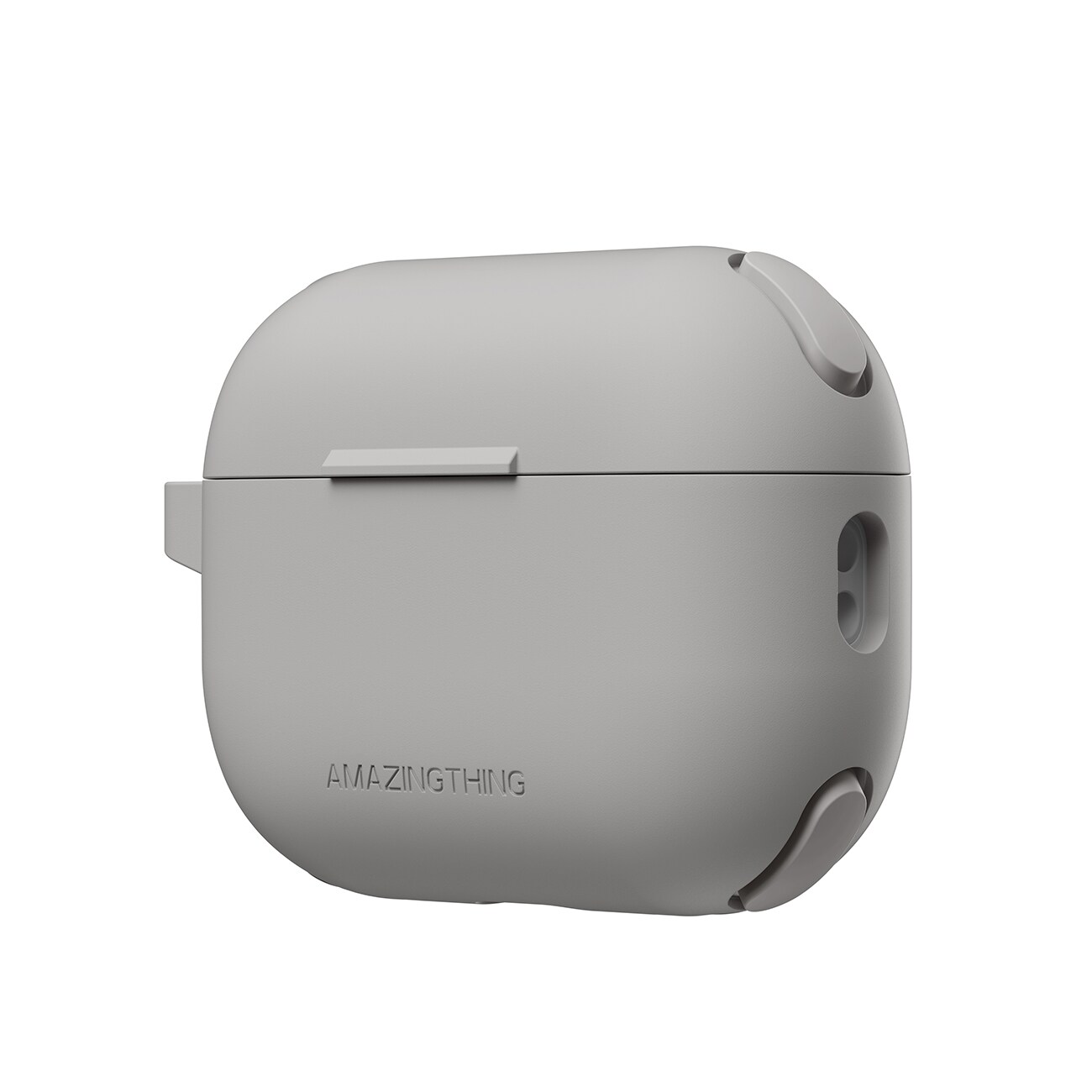 AmazingThing Omni Case til AirPods Pro 2 silikoneetui - grå
