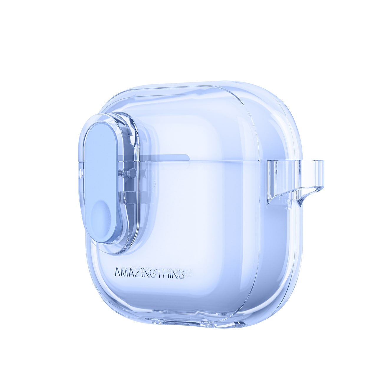 AmazingThing minimalt etui til AirPods 4 - ultramarin