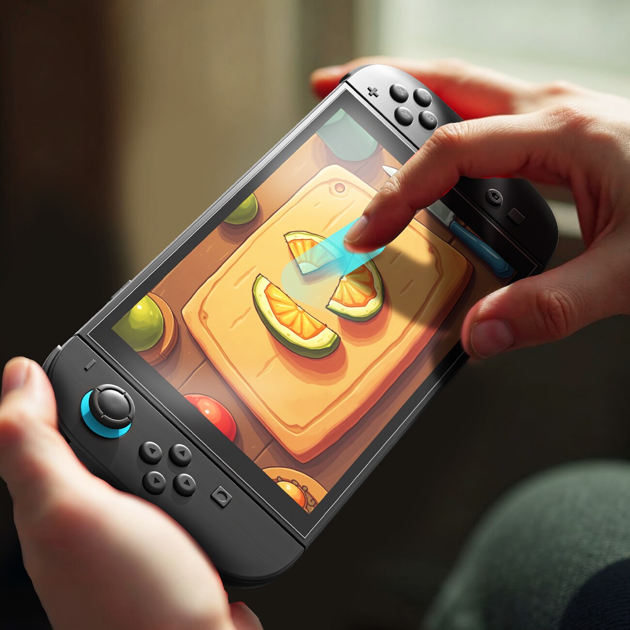 AmazingThing Radix Full Glass hærdet glas til Nintendo Switch 2 (2 stk.)