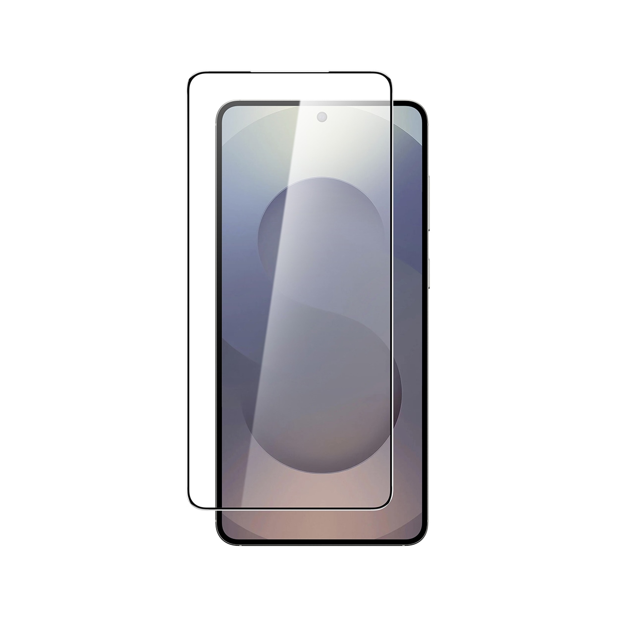 AmazingThing Radix Full Glass hærdet glas med sort ramme til Samsung S25 Edge