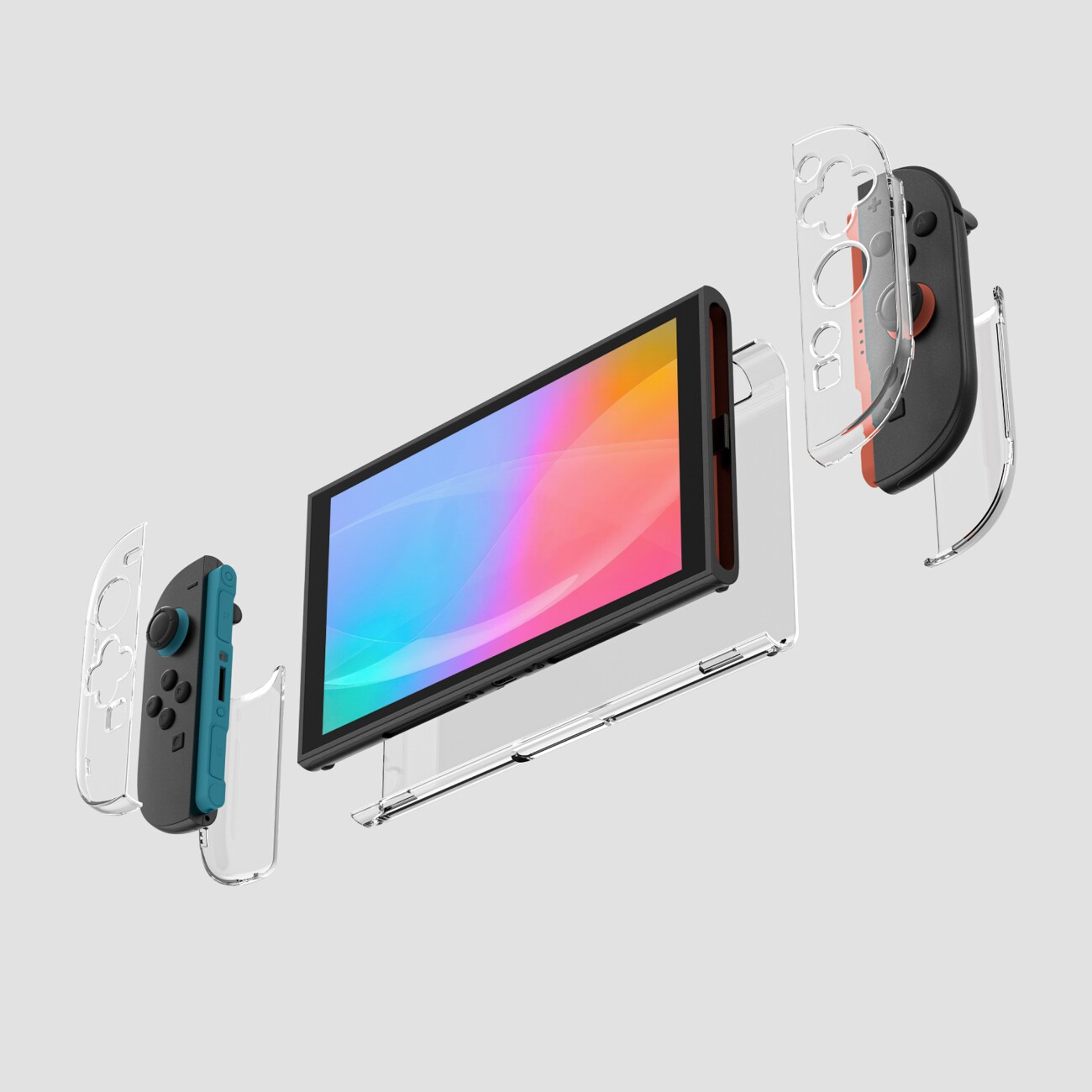 AmazingThing PlayShield Bare Case til Nintendo Switch 2 - Transparent