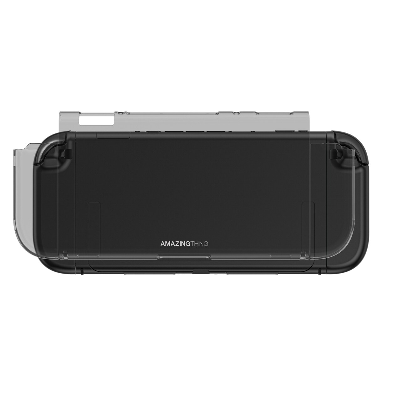 AmazingThing PlayShield Bare Case til Nintendo Switch 2 - Semi-gennemsigtig