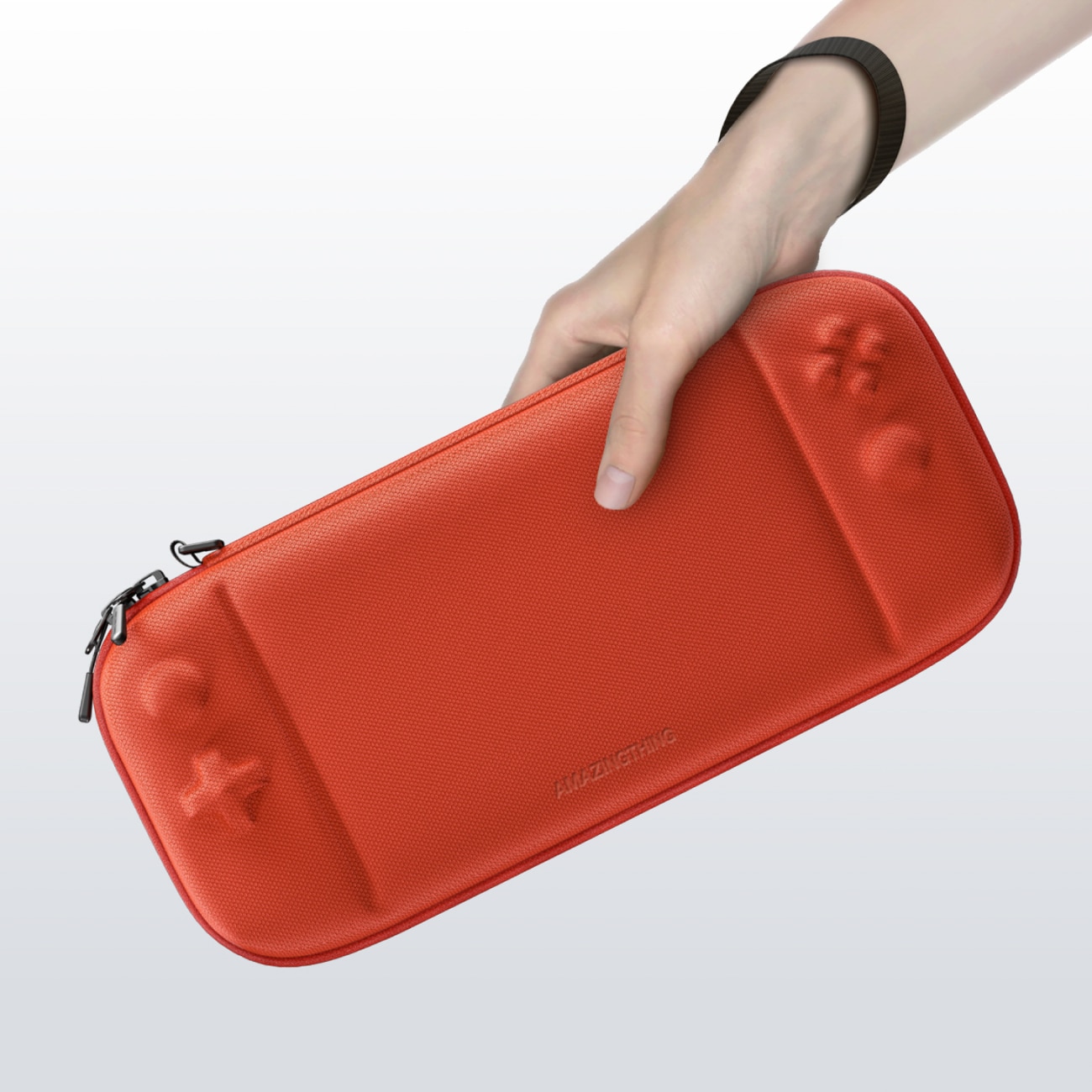 AmazingThing PlayShield EDC beskyttelsesetui til Nintendo Switch 2 - Rød