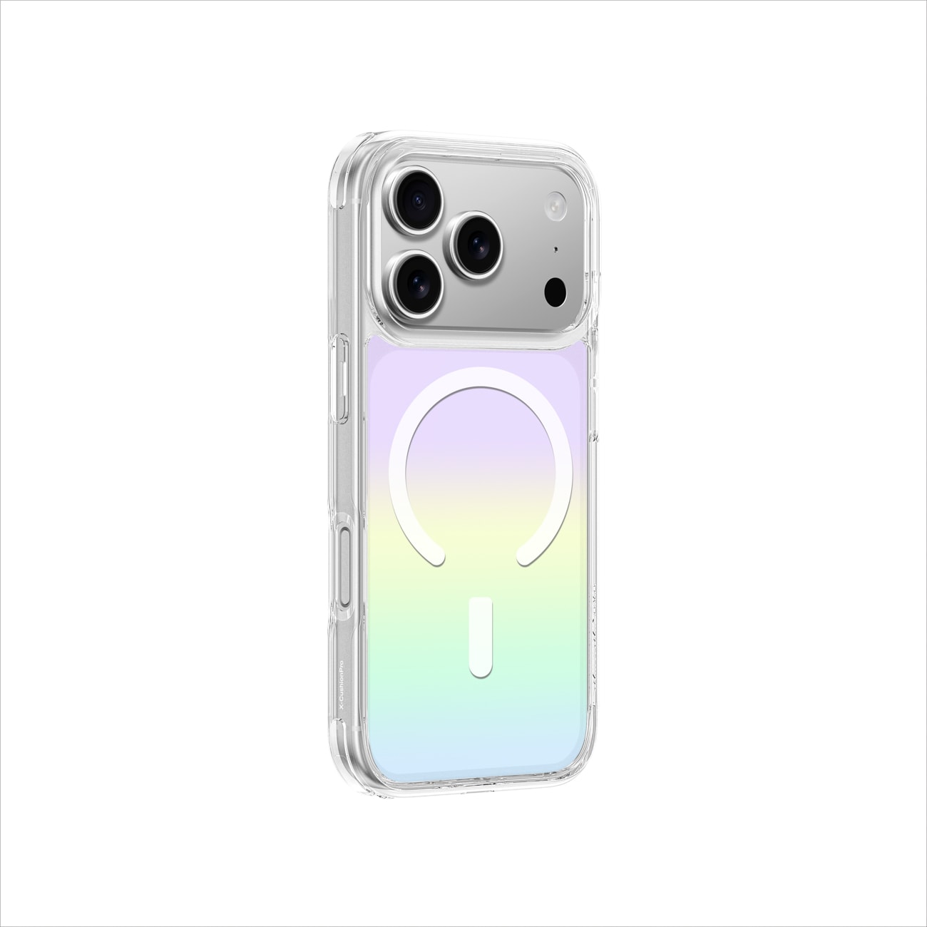 AmazingThing Minimal Mag-taske til iPhone 17 Pro kompatibel med MagSafe-regnbue - flerfarvet