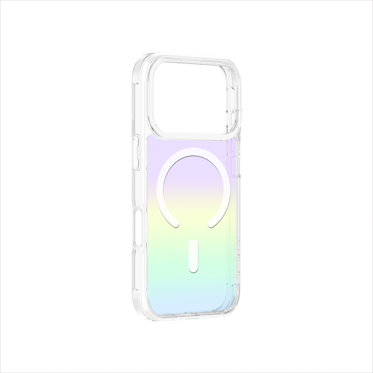 AmazingThing Minimal Mag-taske til iPhone 17 Pro kompatibel med MagSafe-regnbue - flerfarvet
