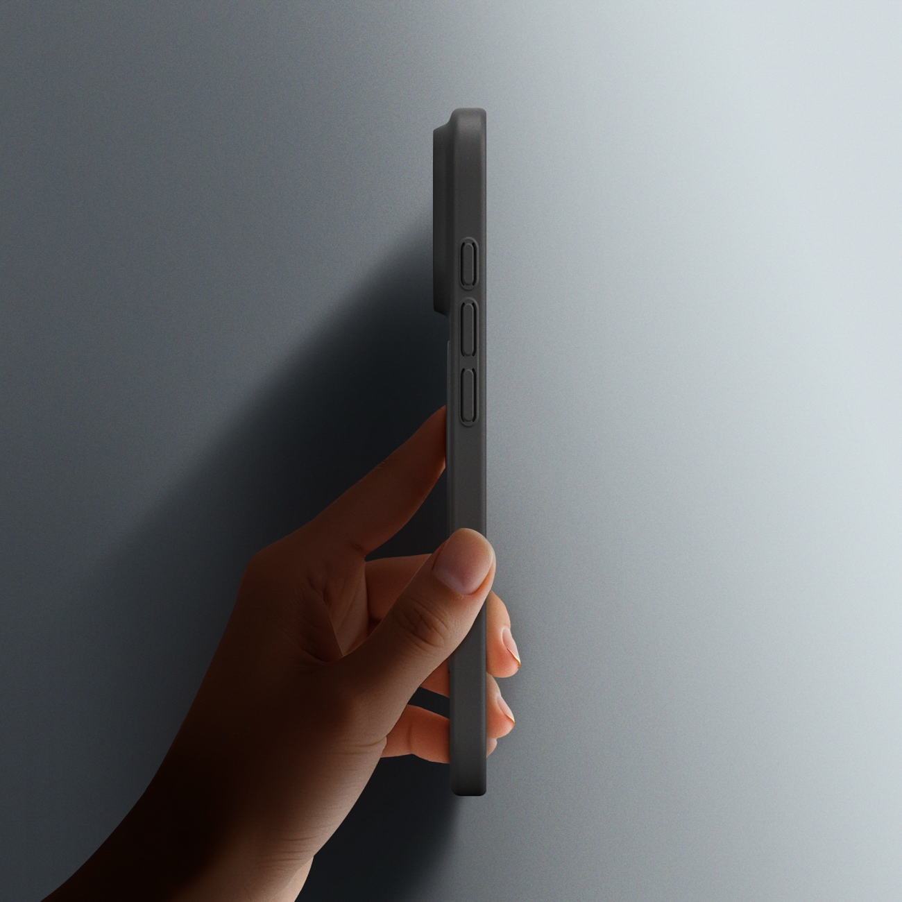 AmazingThing Minimal Air Case til iPhone 17 Pro Max Kompatibel med MagSafe - Sort