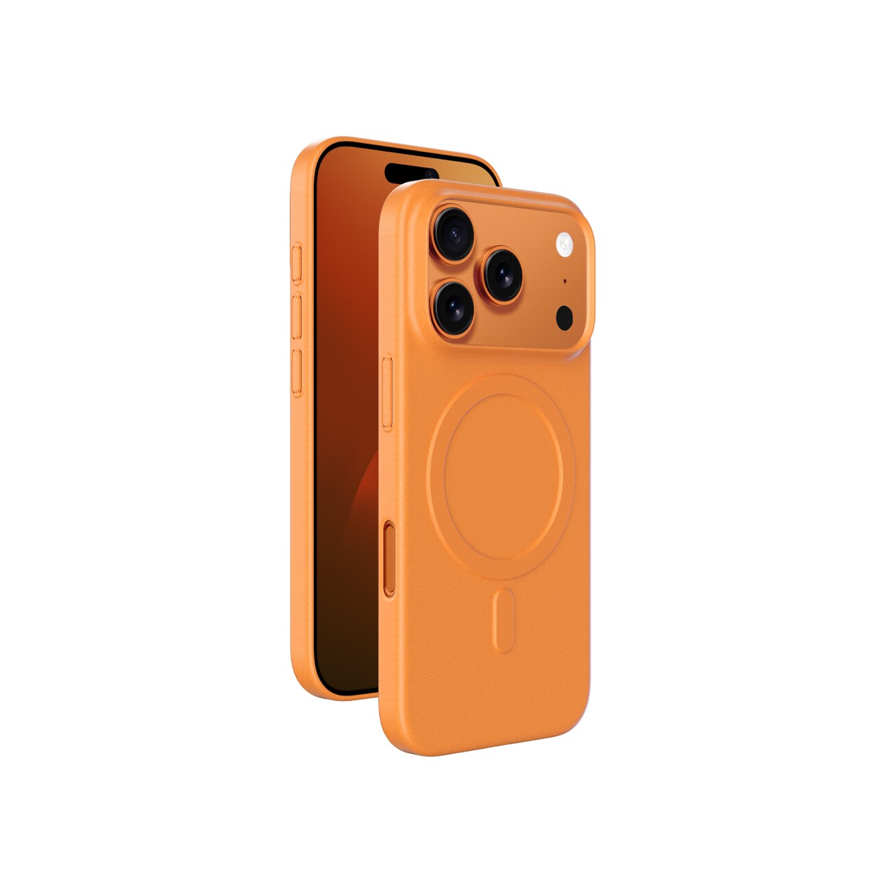 AmazingThing Minimal Air Case til iPhone 17 Pro Max kompatibel med MagSafe - orange