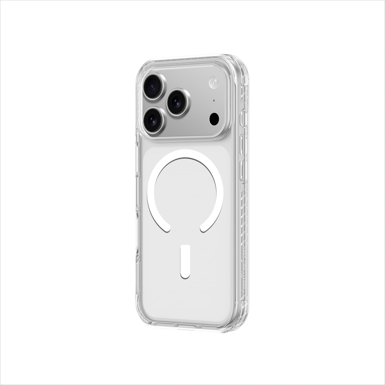AmazingThing Titan Pro-etui til iPhone 17 Pro MagSafe-kompatibel - gennemsigtig