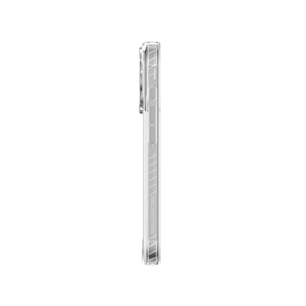 AmazingThing Titan Pro-etui til iPhone 17 Pro MagSafe-kompatibel - gennemsigtig