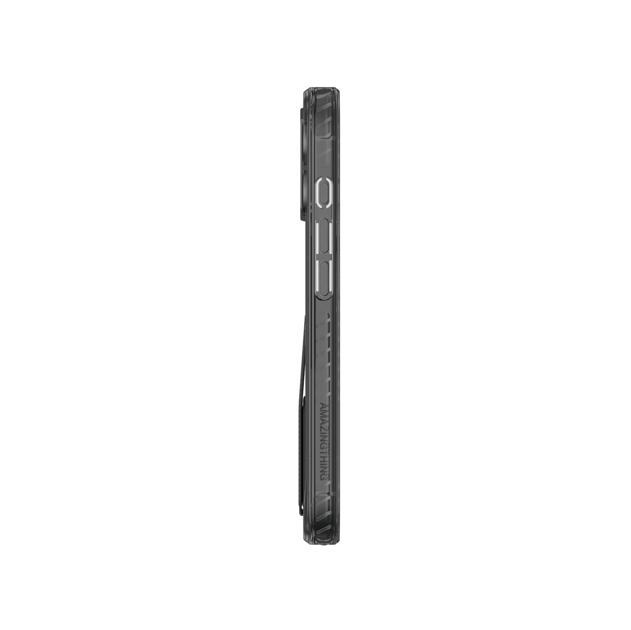 AmazingThing Titan Pro Holder Case til iPhone 17 Kompatibel med MagSafe - Sort