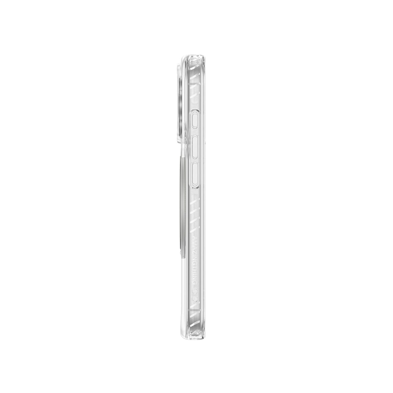 AmazingThing Titan Pro MagSpin-etui til iPhone 17 Pro Kompatibel med MagSafe - Grå