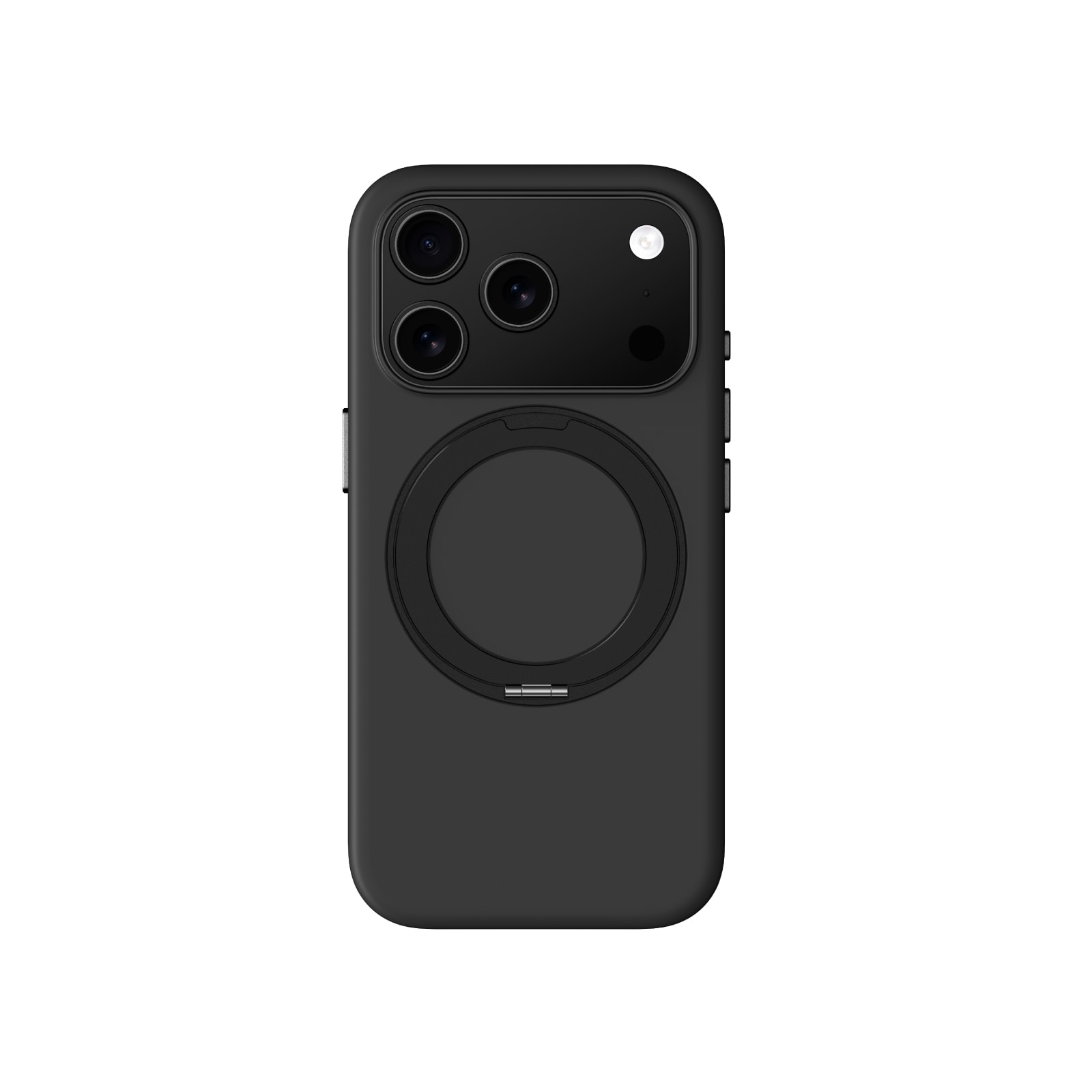 AmazingThing Cloudie iPhone 17 Pro Max-etui med stativ - sort