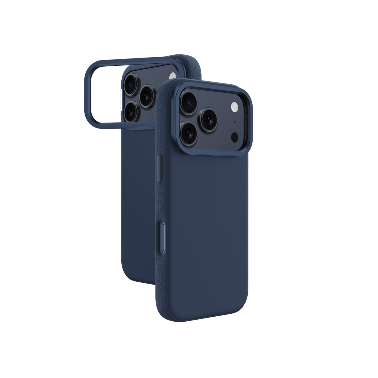 AmazingThing Glamour iPhone 17 Pro Max-etui med stativ - Blå