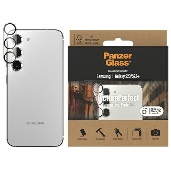 PanzerGlass Picture Perfect kamerabeskyttelse til Samsung Galaxy S23 / S23+