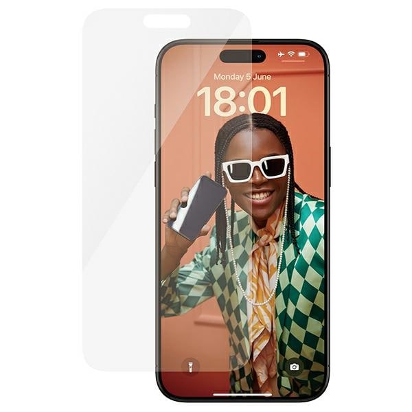 PanzerGlass Classic Passende glas til iPhone 15 Pro Max