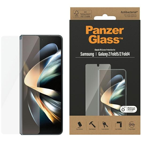 PanzerGlass Classic Monter antibakterielt glas til Samsung Galaxy Z Fold 5 / Z Fold 4
