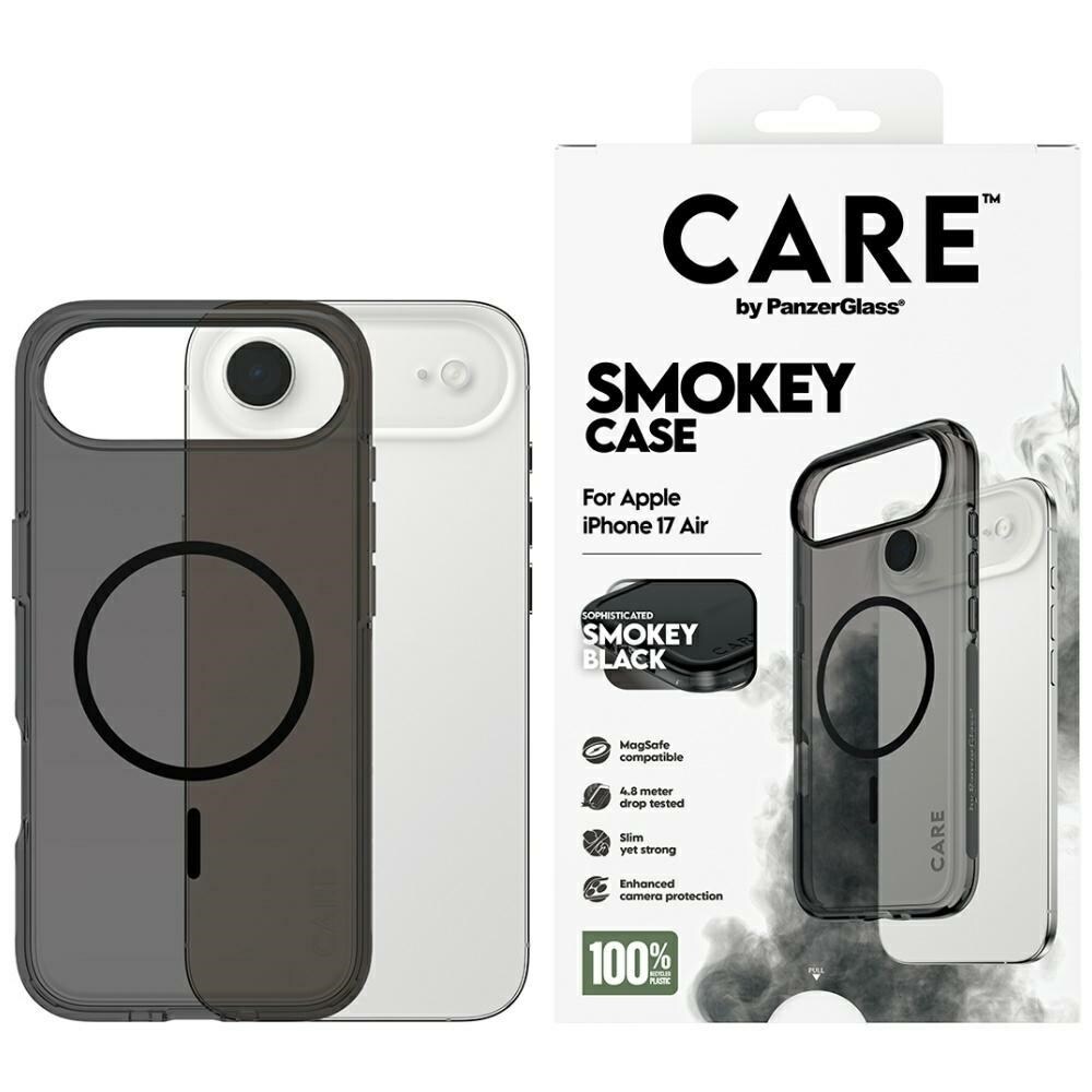 CARE by PanzerGlass Flagship Urban Explorer m. sort MagSafe-etui til iPhone Air - sort