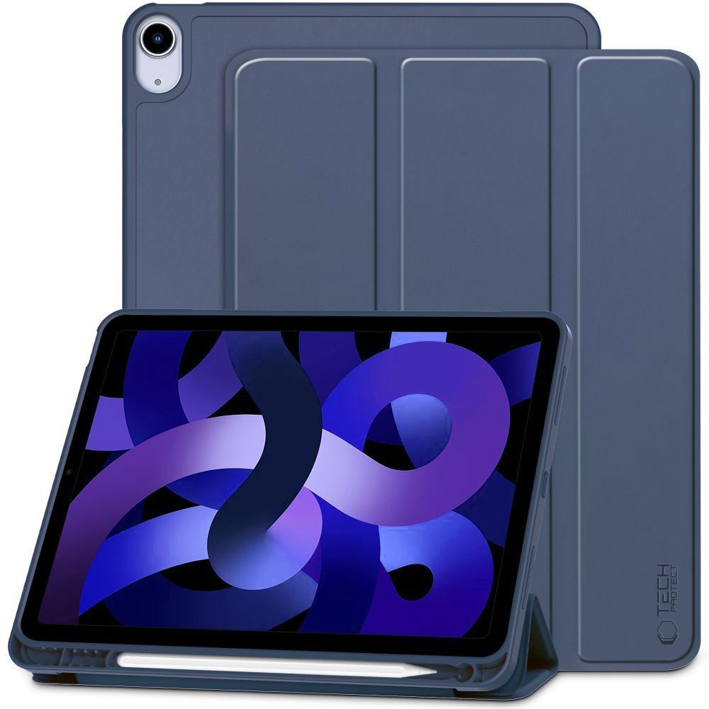 Tech-Protect SC Pen Case til iPad Air 10,9" 2020-2022 / 11" 2024 - Marineblå