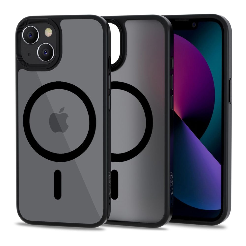 Tech-Protect MagMat MagSafe iPhone 13 mini etui - mat sort