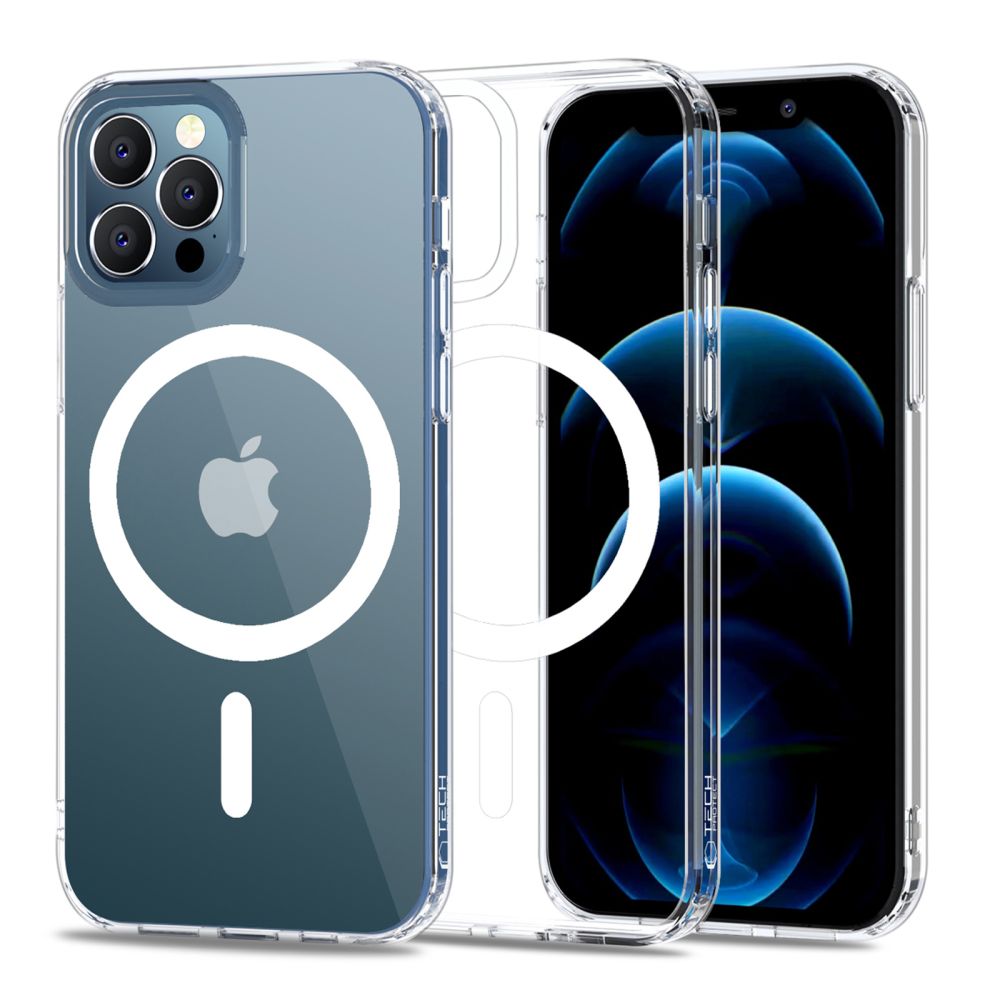 Tech-Protect MagMat MagSafe-etui til iPhone 12 / 12 Pro - Klar