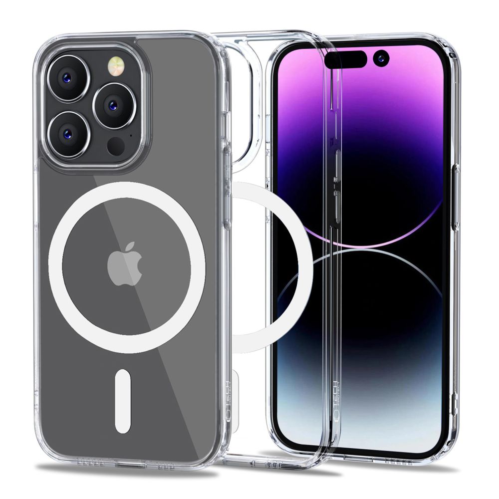 Tech-Protect FlexAir Hybrid MagSafe-etui til iPhone 14 Pro - Klar