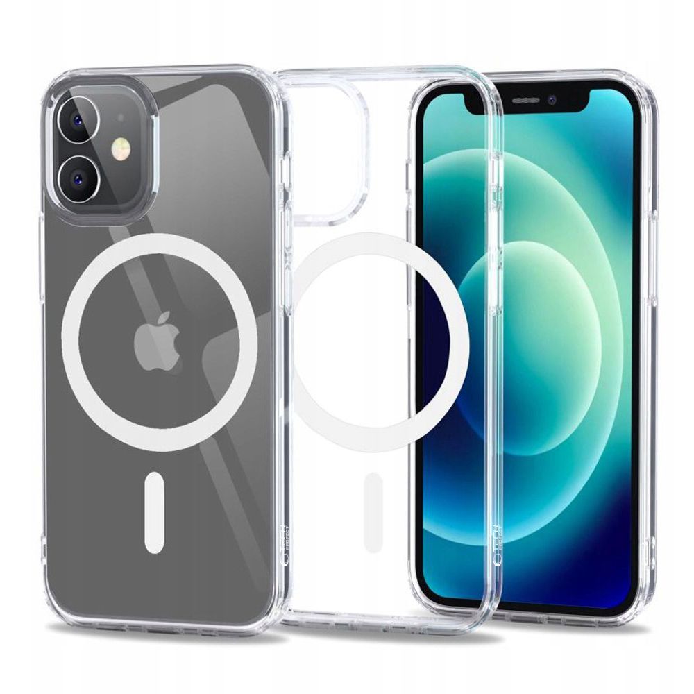 Tech-Protect FlexAir Hybrid MagSafe-etui til iPhone 12 mini - Klar