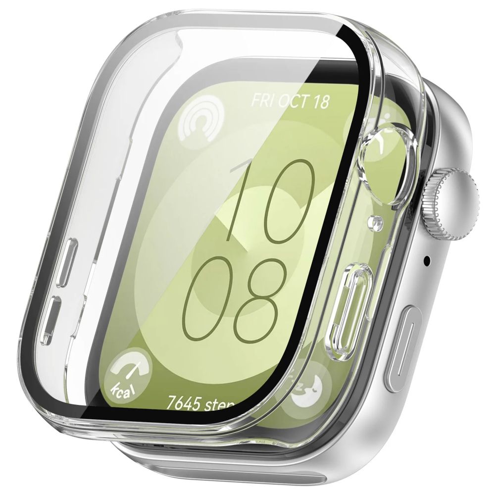 Tech-Protect Defense360-etui til Huawei Watch Fit 3 - Transparent