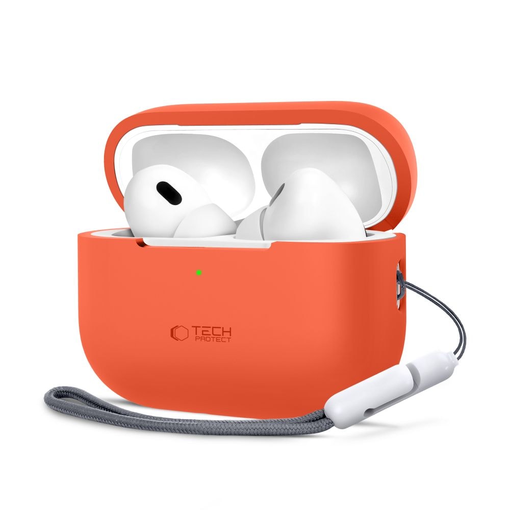 Tech-Protect silikoneetui til Apple AirPods Pro 1 / 2 - Orange