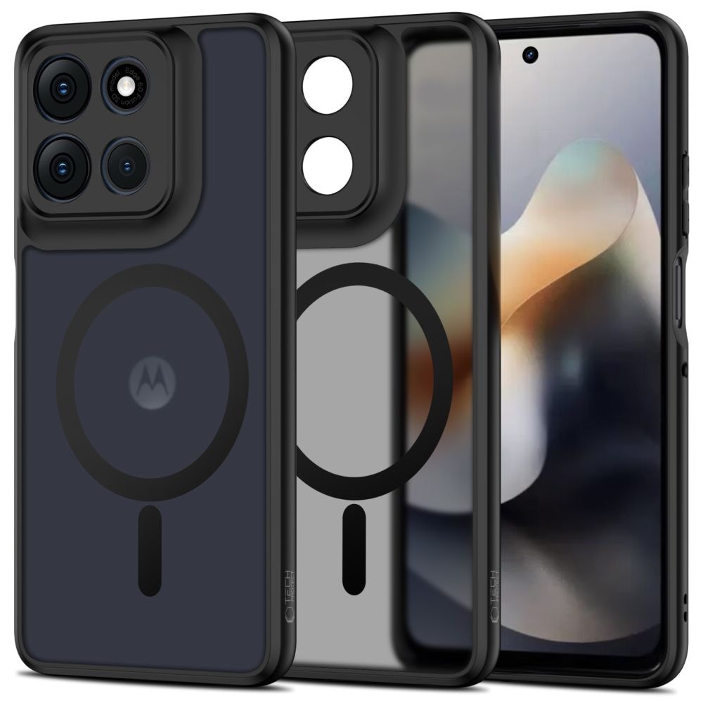 Tech-Protect MagMat MagSafe-etui til Motorola Moto G56 5G - mat sort