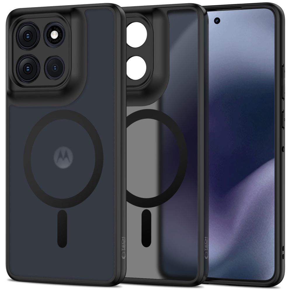 Tech-Protect MagMat MagSafe-etui til Motorola Moto G86 5G - mat sort