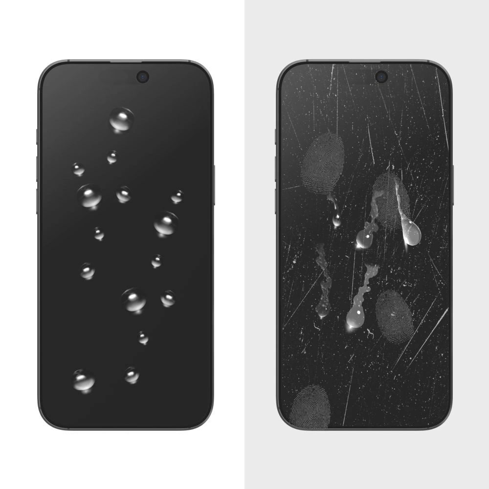 Tech-Protect Quick Set Spy+ Privacy Glass 2-pak til iPhone 16 Pro Max