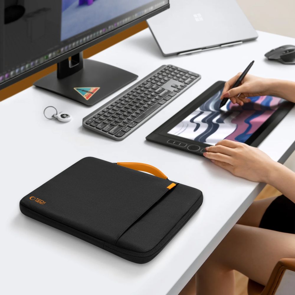 Tech-Protect Defender RS Laptop-taske 15-16 - Sort