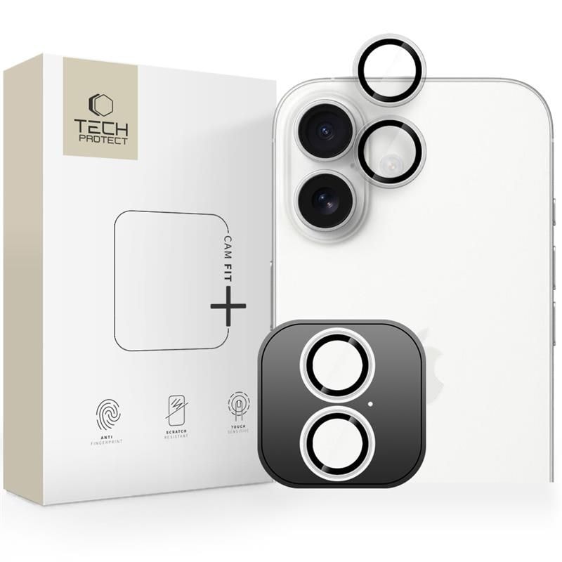 Tech-Protect Camring Fit+ kameraovertræk til iPhone 17 - Klar