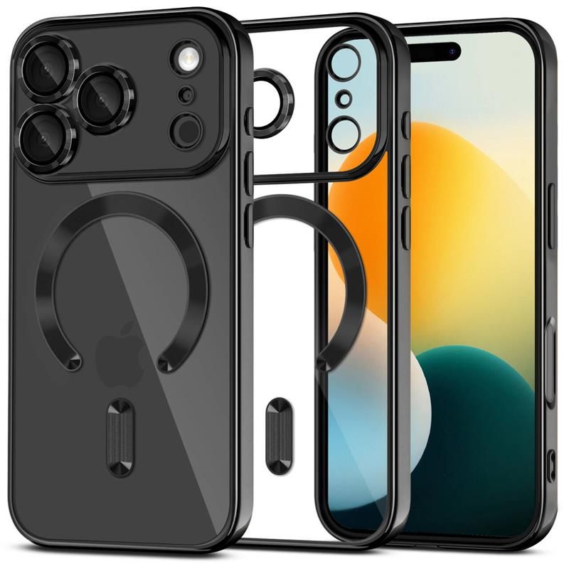 Tech-Protect MagFlex MagSafe-etui til iPhone 17 Pro - klar sort