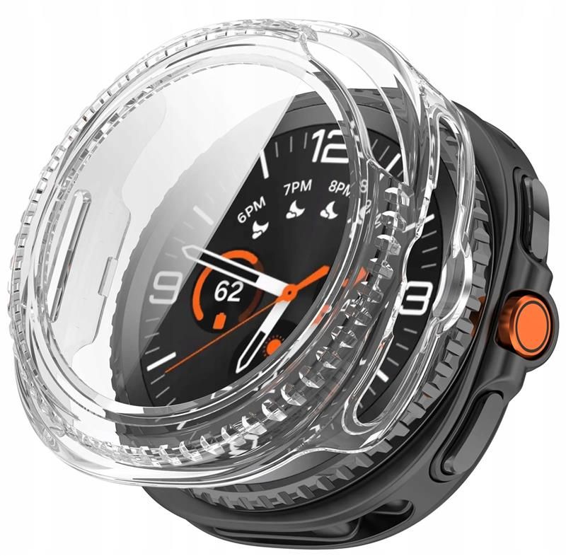 Tech-Protect Defense Case til Samsung Galaxy Watch 8 46mm - Transparent