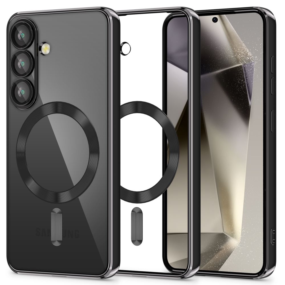 Tech-Protect MagFlex MagSafe-etui til Samsung Galaxy S25 FE - Sort