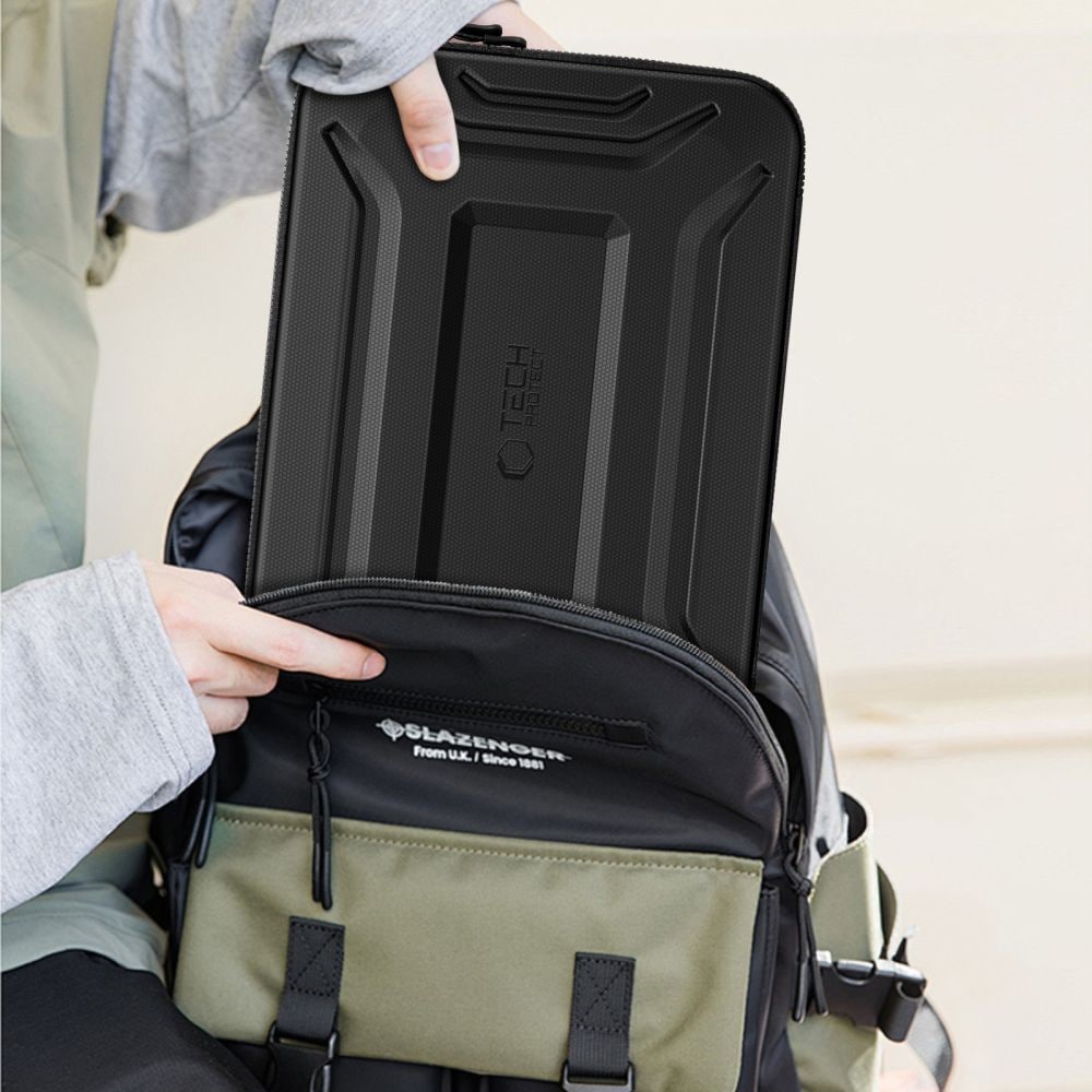 Tech-Protect Kevlar Pro-etui til bærbar computer 15-16" – Svart / Laptop-etui / Computertaske